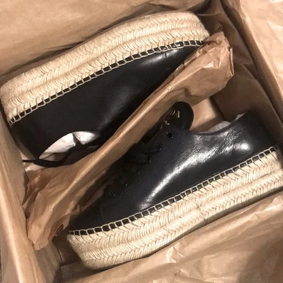 PRADA espadrille sneakers - Picture 2 of 9